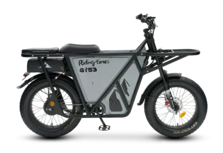 GT53 Electric Dirt Bike, Top Speed 37mph (60 km/h), 70–170km Range (assist), 1123Wh (48V 23.4Ah), 54.5kg, 20”×4.0” — Off-Road E-Moto